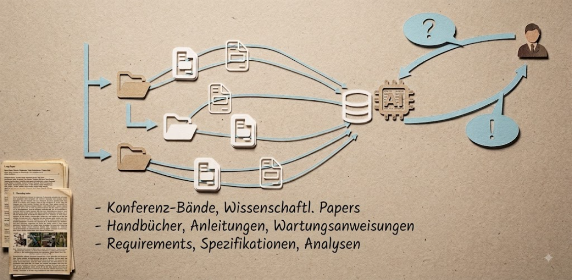 RAG: Dokumente werden der KI verfügbar gemacht