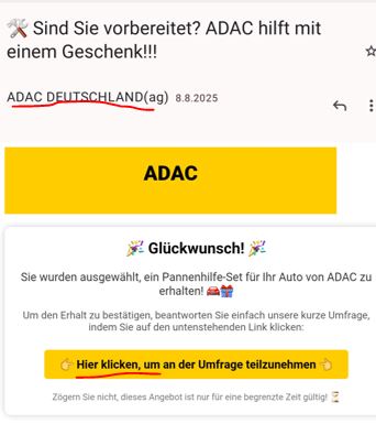 Fake Email: Problem Smartphone: falsch Absender und Link Adresse nicht erkennbar